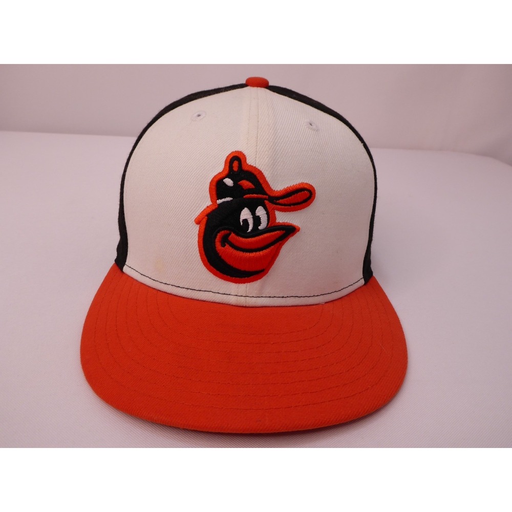 New Era MLB Cooperstown Baltimore Orioles Fitted Hat Cap Size 7 or 55.8 cm